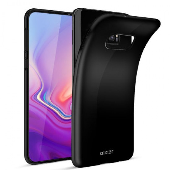 Olixar FlexiShield Samsung Galaxy S10e Gel Case - Solid Black