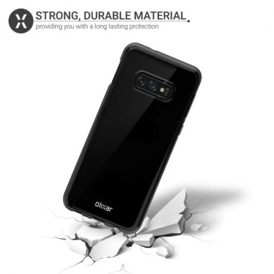 Olixar FlexiShield Samsung Galaxy S10e Gel Case - Solid Black