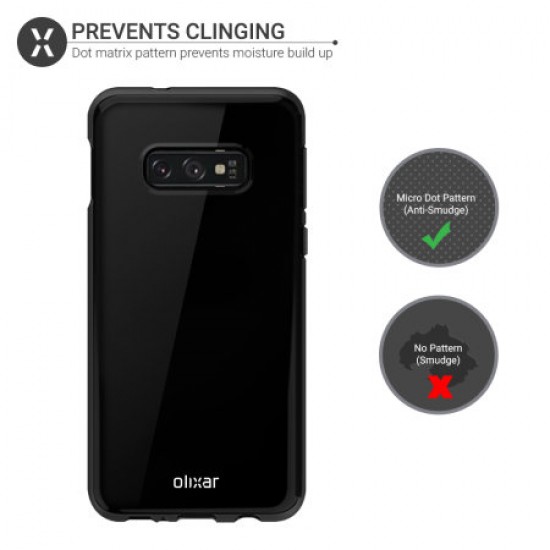 Olixar FlexiShield Samsung Galaxy S10e Gel Case - Solid Black