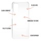 LoveCases Samsung Galaxy A71 Gel Case - White Stars And Moons