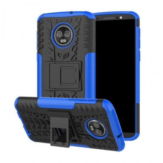 Olixar ArmourDillo Motorola Moto G6 Plus Protective Case - Blue
