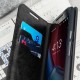 Olixar Leather-Style Moto G4 Plus Wallet Stand Case - Black