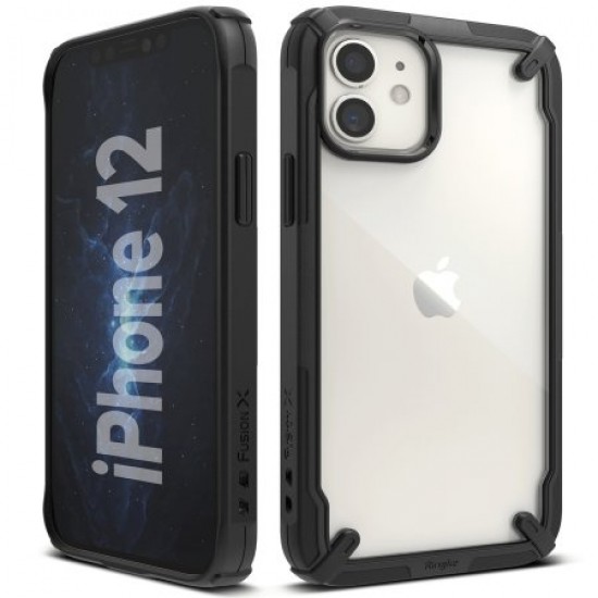 Ringke Fusion X iPhone 12 Case - Black