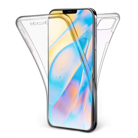 Olixar FlexiCover Full Body iPhone 12 Gel Case - Clear
