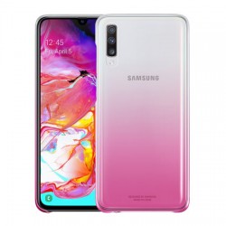 Official Samsung Galaxy A70 Gradation Cover Case - Pink