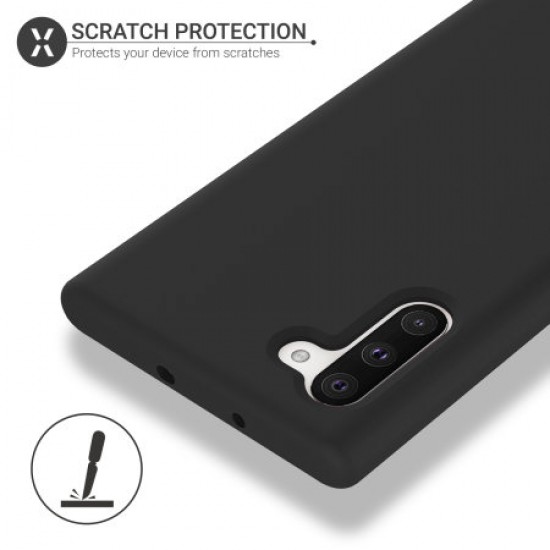 Olixar Samsung Galaxy Note 10 Soft Silicone Case - Black