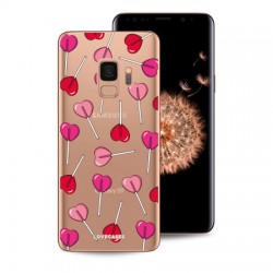 LoveCases Samsung S9 Plus Clear Lollipop Phone Case