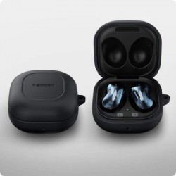 Spigen Samsung Galaxy Buds Live Earphones Silicone Case - Black
