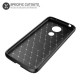 Olixar Carbon Fibre Moto G7 Power Case - Black