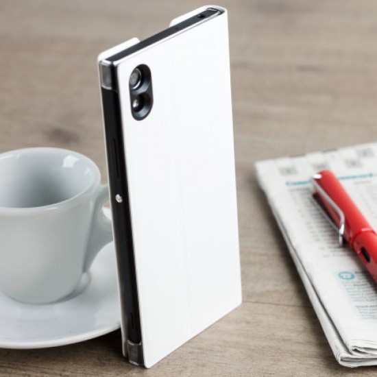 Official Sony Xperia XA1 Style Cover Stand Case - White
