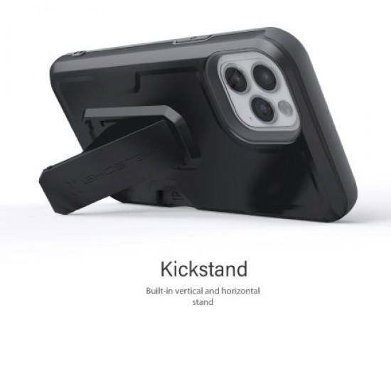 Ghostek Iron Armor 3 iPhone 12 Tough Case - Black