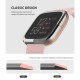 Ringke Fitbit Versa 2 Steel Bezel Styling - Silver Ringke Fitbit Versa 2 Steel Bezel Styling - Silver
