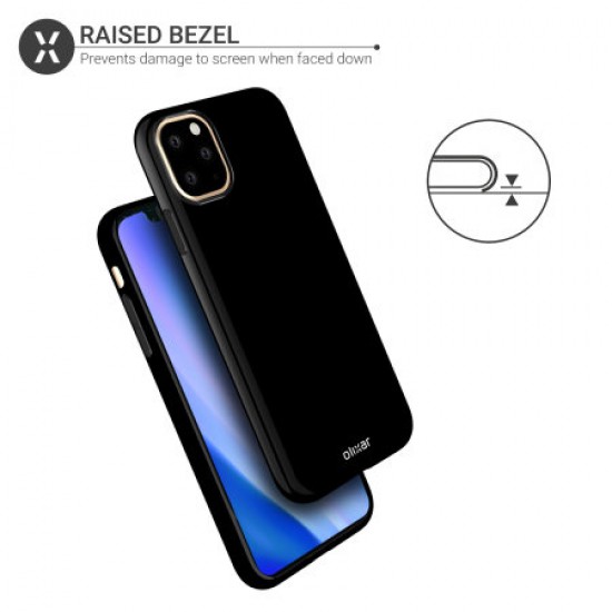 Olixar FlexiShield iPhone 11 Pro Gel Case - Solid Black