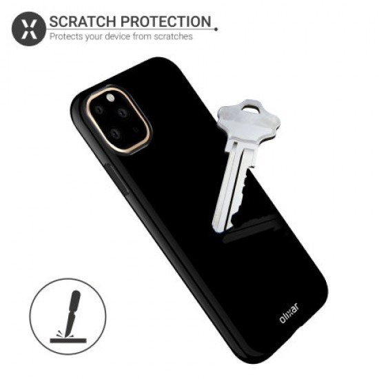 Olixar FlexiShield iPhone 11 Pro Gel Case - Solid Black