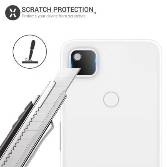 Olixar Google Pixel 4a Tempered Glass Camera Protectors - Twin Pack