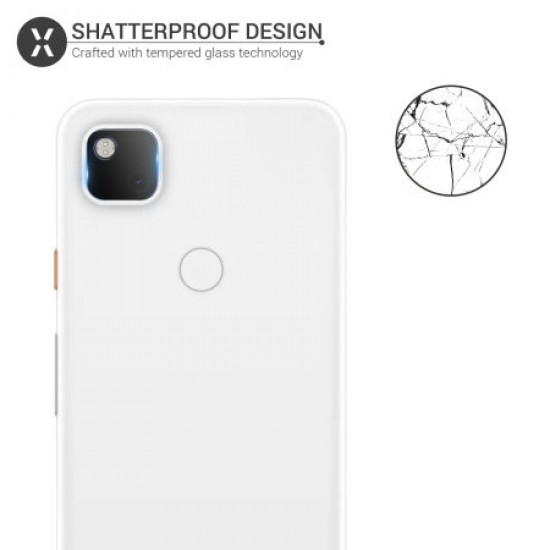 Olixar Google Pixel 4a Tempered Glass Camera Protectors - Twin Pack