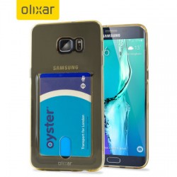 Olixar FlexiShield Slot Samsung Galaxy S6 Edge Plus Gel Case - Gold