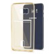 Olixar FlexiShield Slot Samsung Galaxy S6 Edge Plus Gel Case - Gold