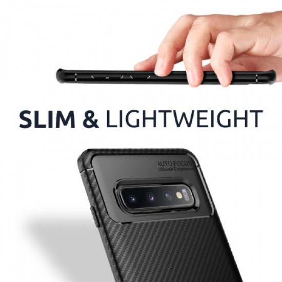 Olixar Carbon Fibre OnePlus 8 Pro Case - Black