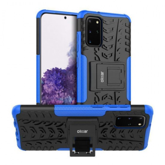 Olixar ArmourDillo Samsung Galaxy S20 Plus Protective Case - Blue