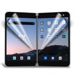 Olixar Microsoft Surface Duo Film Screen Protector 2-in-1 Pack
