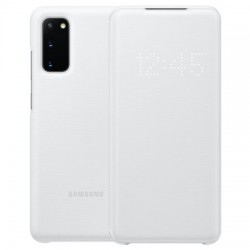 Official Samsung Galaxy S20 LED View Cover Case - White