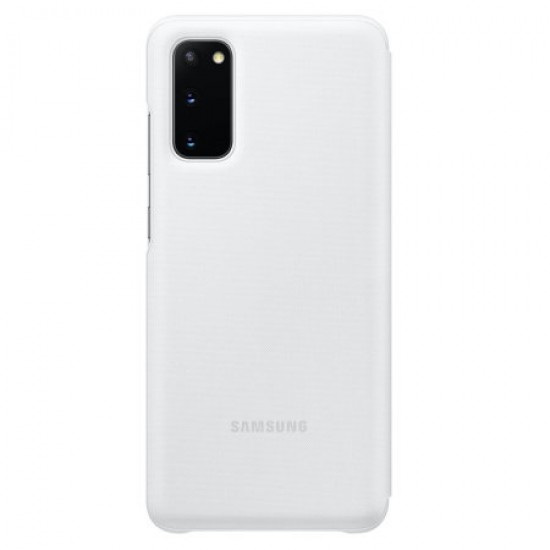 Official Samsung Galaxy S20 LED View Cover Case - White