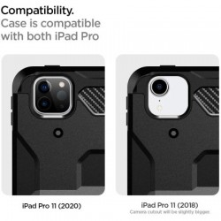 Spigen iPad Air 4 2020 Tough Armor Pro Case - Black