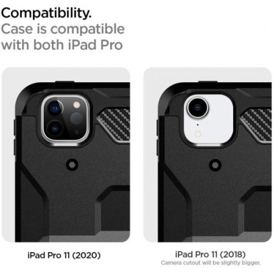 Spigen iPad Air 4 2020 Tough Armor Pro Case - Black