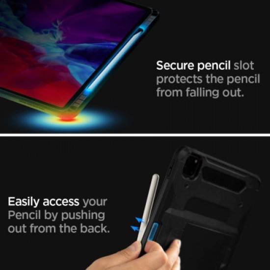 Spigen iPad Air 4 2020 Tough Armor Pro Case - Black