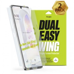Ringke LG Velvet Dual Easy Dust Removal Film Screen Protector - 2 Pack