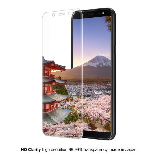 Eiger GLASS Tempered Glass Screen Protector for Samsung Galaxy J6 (2018) in Clea