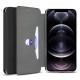 Olixar Soft Silicone iPhone 12 Pro Wallet Case - Black