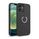 Zizo Revolve Series iPhone 12 Thin Ring Case - Magnetic Black Zizo Revolve Series iPhone 12 Thin Ring Case - Magnetic Black