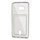 Olixar FlexiShield Slot Samsung Galaxy S6 Edge Plus Gel Case - Grey