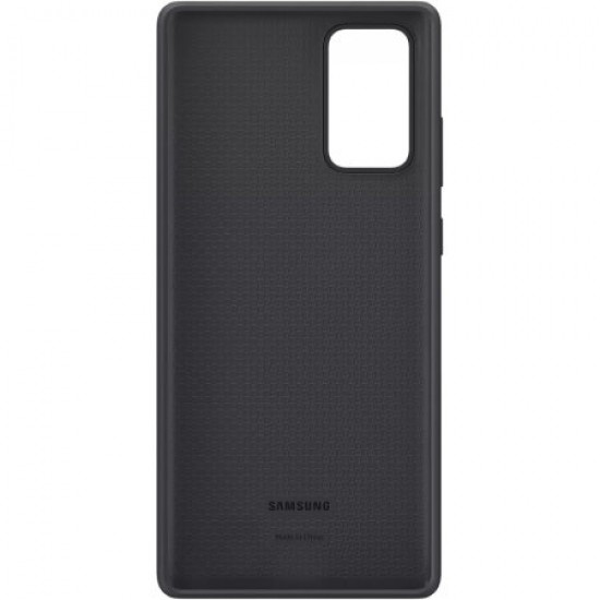 Official Samsung Galaxy Note 20 Silicone Cover - Mystic Black