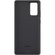 Official Samsung Galaxy Note 20 Silicone Cover - Mystic Black