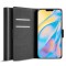 Olixar Genuine Leather iPhone 12 Wallet Case - Black