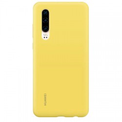 Official Huawei P30 Silicone Case - Yellow