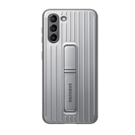 Official Samsung Galaxy S21 Protective Standing Case - Grey