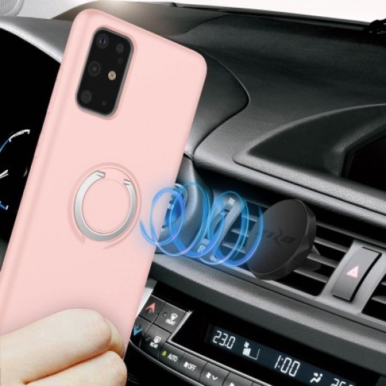 Zizo Revolve Series Galaxy S20 Plus Ultra Thin Ring Case - Rose Quartz Zizo Revolve Series Galaxy S20 Plus Ultra Thin Ring Case - Rose Quartz