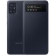 Official Samsung Galaxy A71 S-View Flip Cover Case - Black