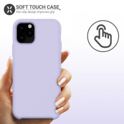 Olixar Soft Silicone iPhone 11 Pro Max Case - Lilac