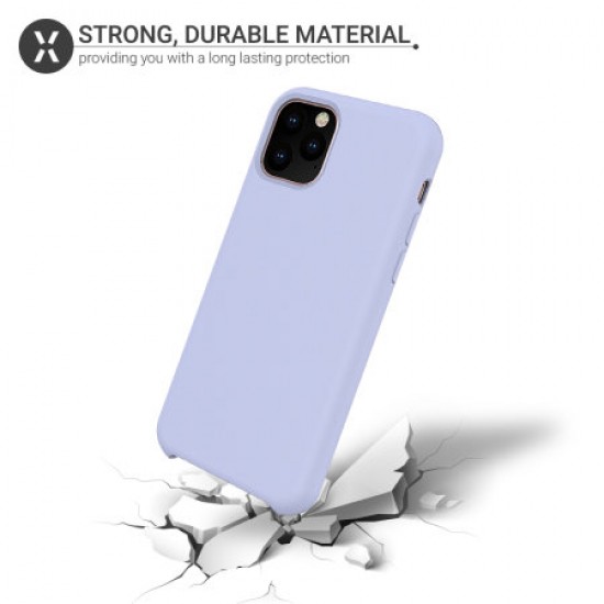 Olixar Soft Silicone iPhone 11 Pro Max Case - Lilac