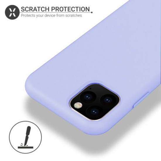 Olixar Soft Silicone iPhone 11 Pro Max Case - Lilac