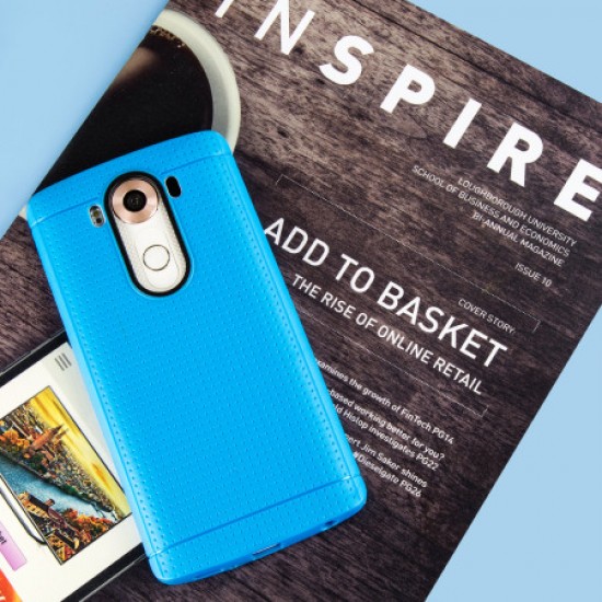 FlexiShield Dot LG V10 Case - Blue