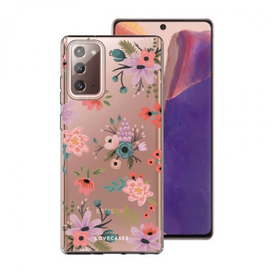 LoveCases Samsung Galaxy Note 20 5G Gel Case - Ditsy Flowers