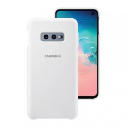 Official Samsung Galaxy S10e Silicone Cover Case - White