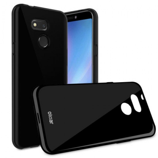 Olixar FlexiShield HTC Desire 12S Gel Case - Black