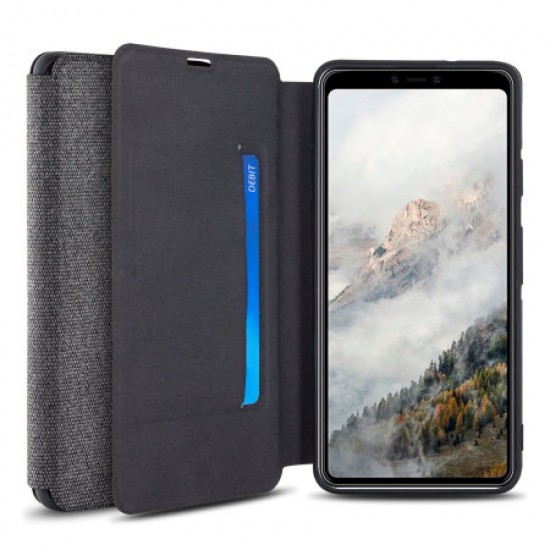 Olixar Canvas Google Pixel 4 XL Wallet Case - Grey